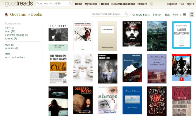 molti dei libri che ho letto nel 2014